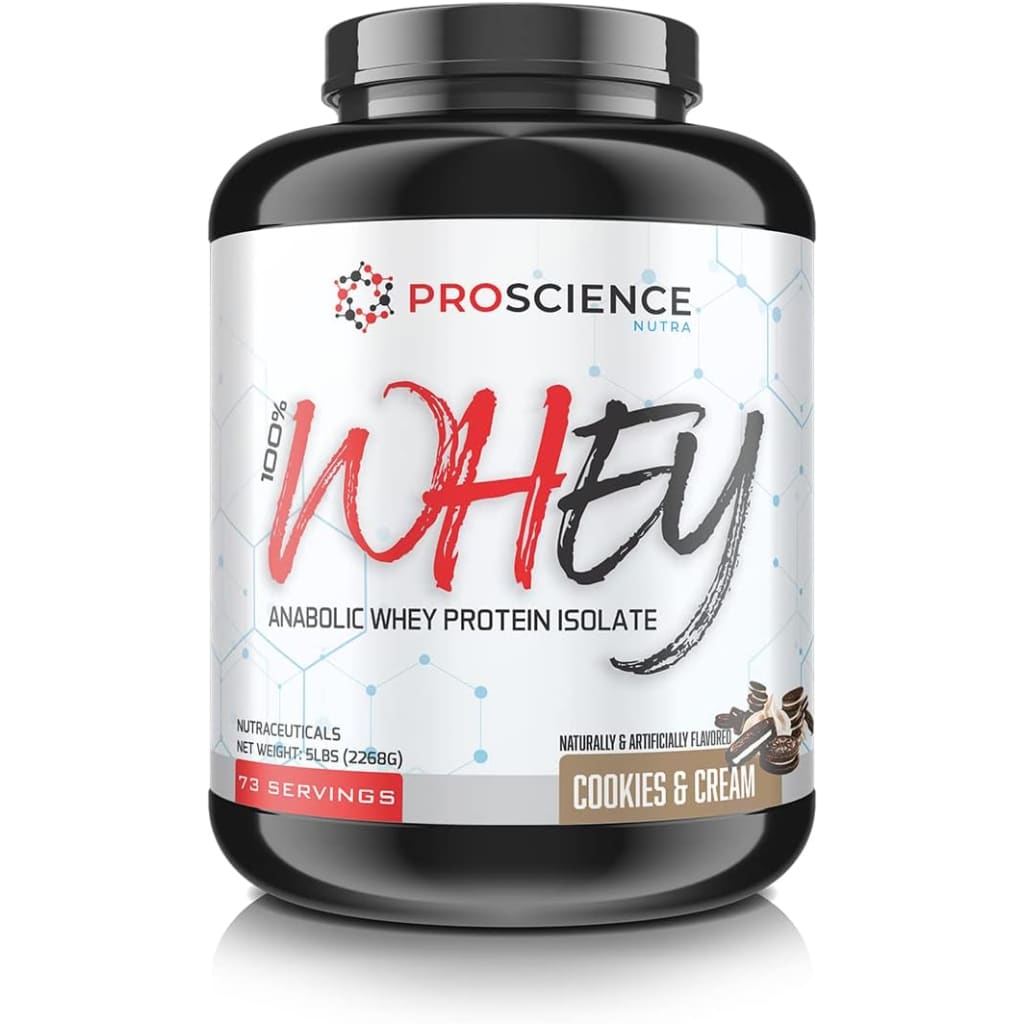 ProScience Nutra 100% Whey - Anabolic Whey Protein Isolate