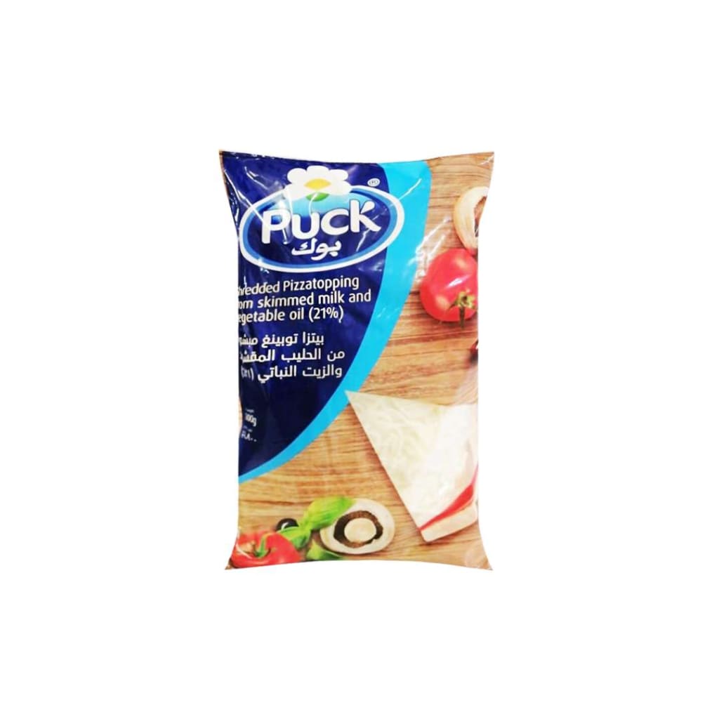 Puck Topping Mozzarella Cheese 1.8kg x 6 Bag