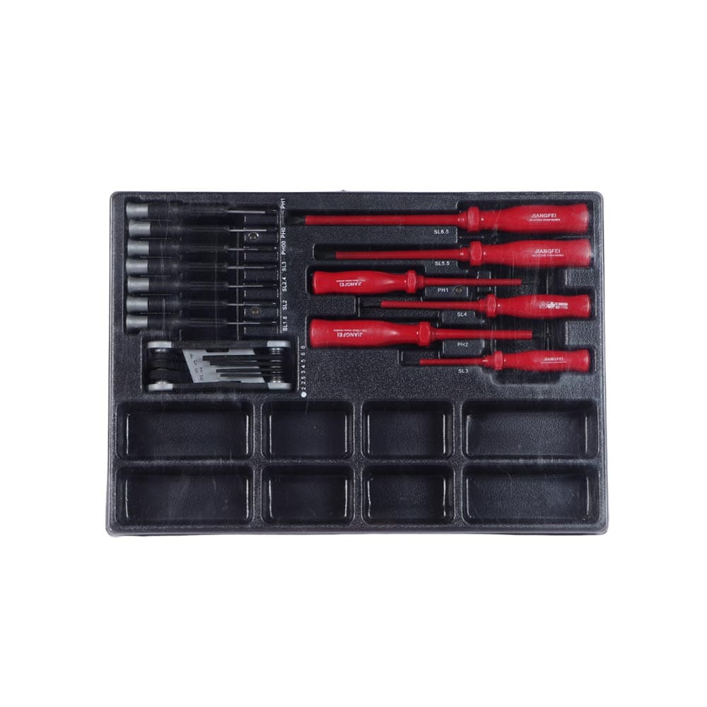 Red Screwdrivers Set