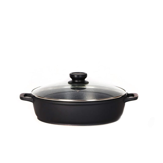 Renberg 3.6L 28 cm Black Stone Casserole-Royal Brands Co-