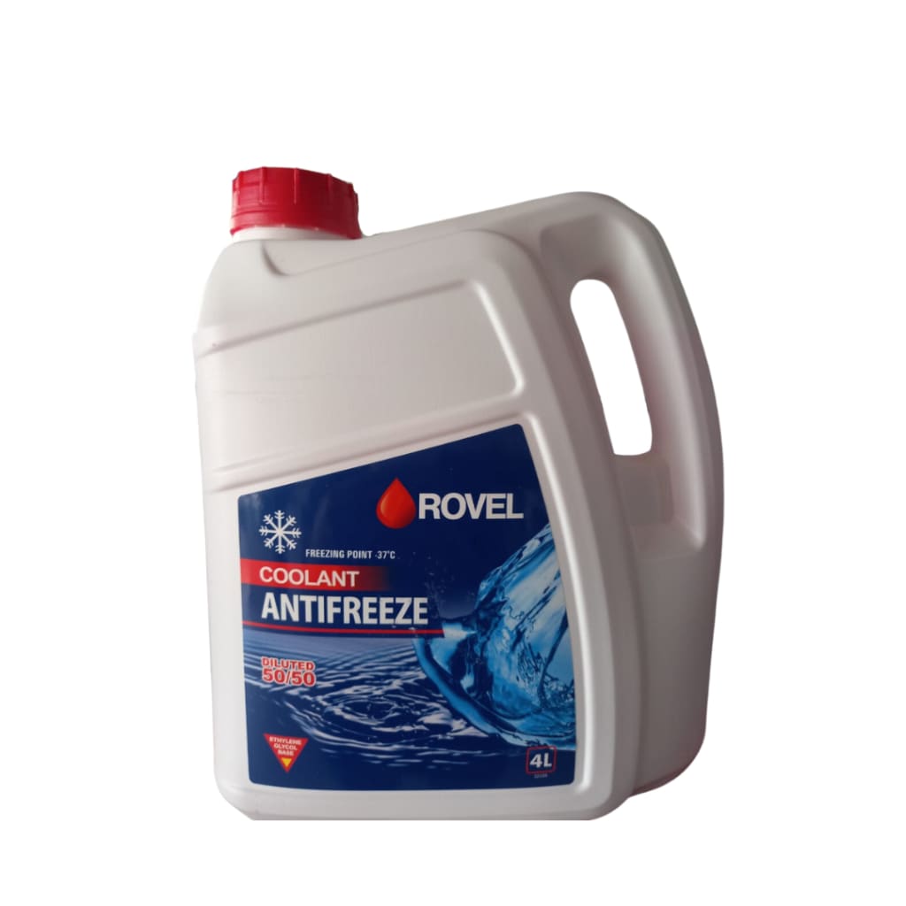 Rovel Coolant Antifreeze 50/50 Diluted 4 Liter