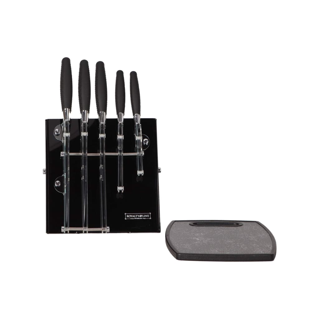 Royalty Line Set of knives 7 pcs with Support Base-Royal Brands Co-