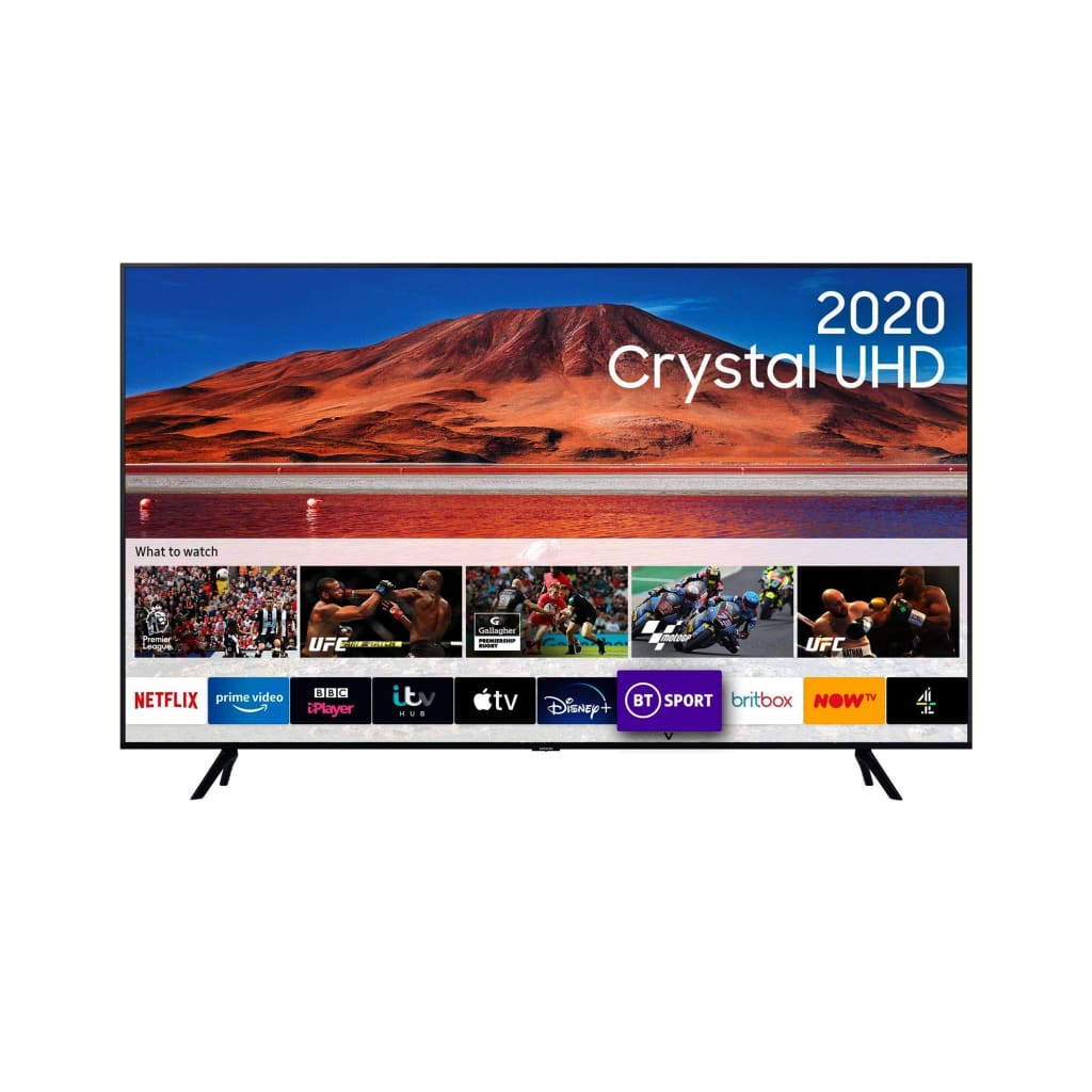 Samsung 75" TU7100 Crystal UHD 4K HDR Smart TV (2022)-Royal Brands Co-