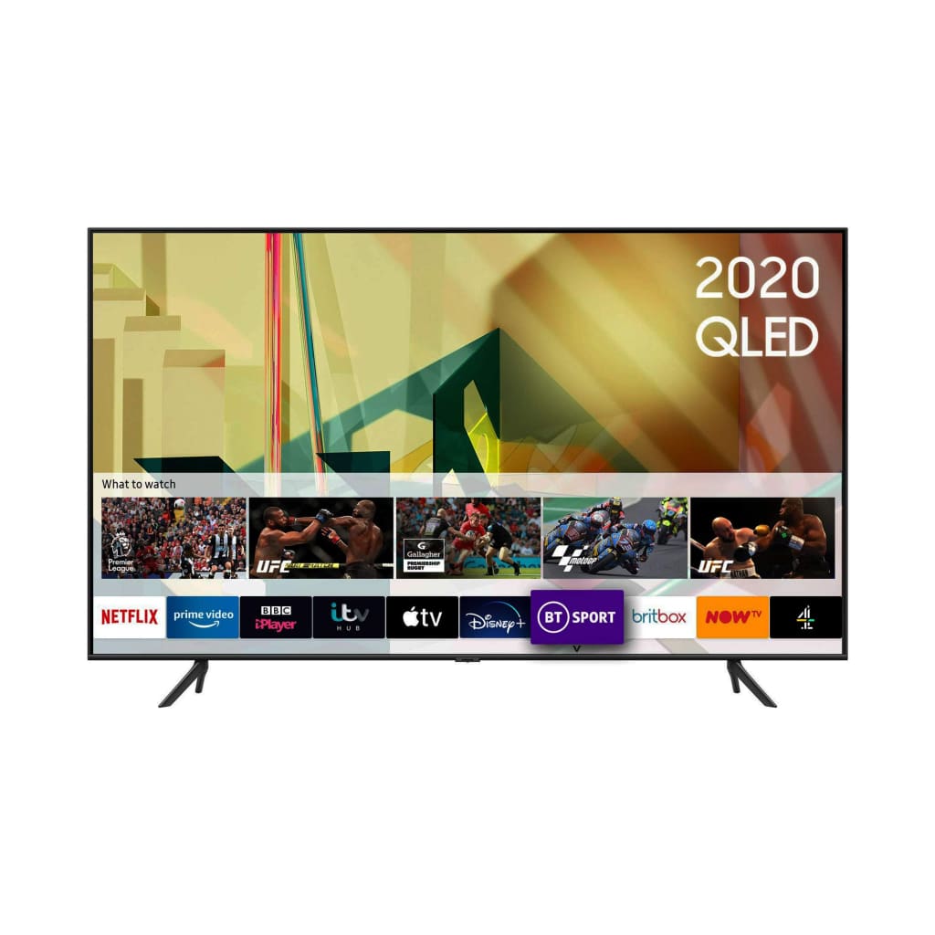 Samsung 85" Class Q70T QLED 4K UHD HDR Smart TV (2022)-Royal Brands Co-