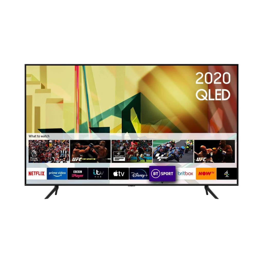 Samsung 85" Class Q70T QLED 4K UHD HDR Smart TV (2022)-Royal Brands Co-