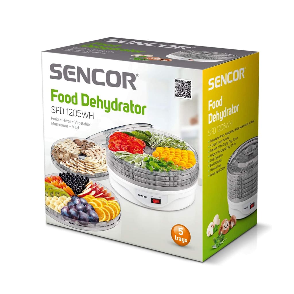 Sencor Food Dehydrator 5 Tray-Royal Brands Co-