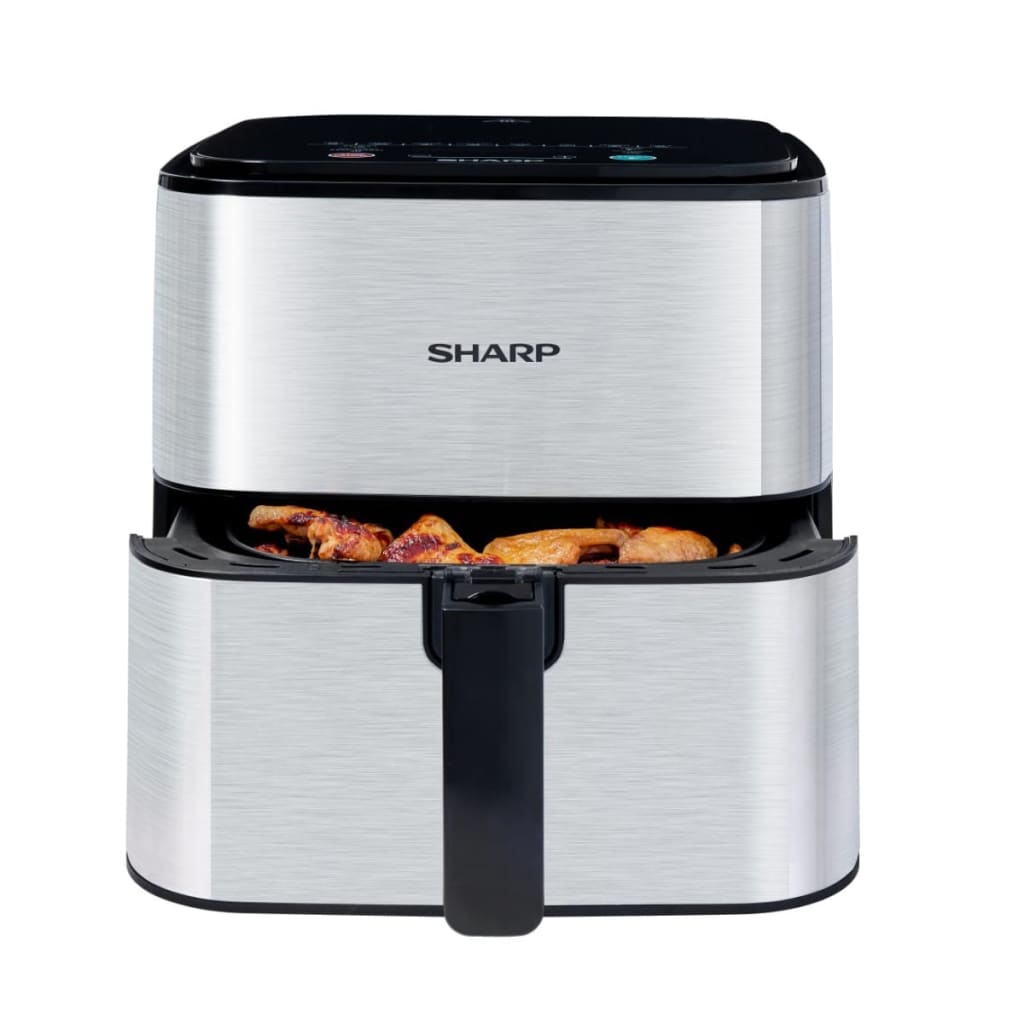 Sharp Air Fryer 1600 Watts 7Liters,8 Cook Menu Non-stick