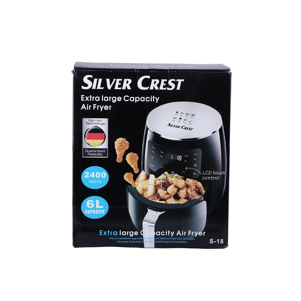 Silver Crest Air Fryer (6L) 2400W Red