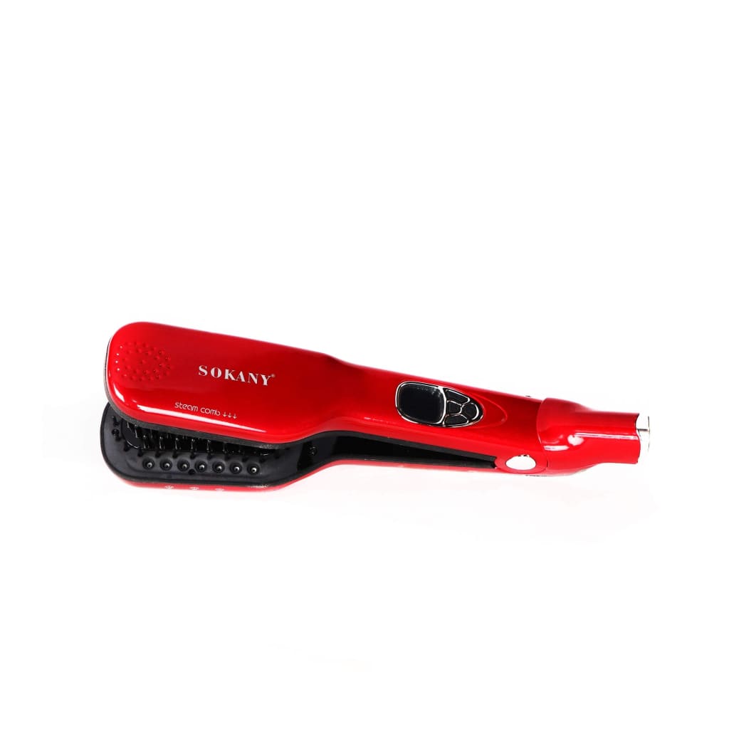 Sokany Professional Salon Steam Hair Straightening Brush-Royal Brands Co-