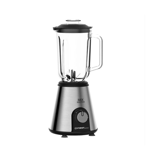 TZS First Austria – 1000-Watt Blender, High-Performance Glass Blender, 6 Stainless Steel Blades, 1.5 Litres, 25,000 rpm, 2 Speed Settings, Pulse Button, Glass Container, Ice Crusher, Shredder, Smoothie Maker-Royal Brands Co-