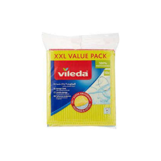 Vileda Sponge Cloth 10pcs