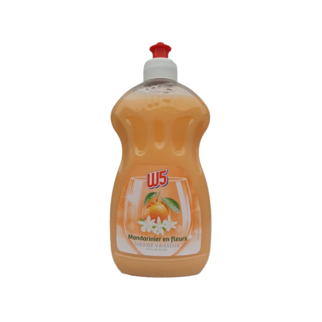 W5 Washing Up Liquid 500ml - Mandarin