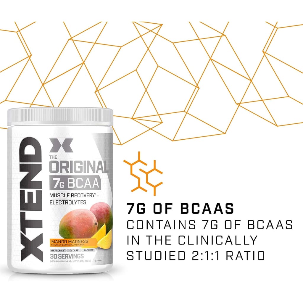 XTEND The Original BCAA Powder Mango Madness - Sugar Free